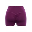 Fuchsia High Waist Scrunch Push Up Workout Sports Shorts