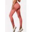 Coral Letter Cutout High Waist Running Sports Leggings