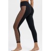 Hollow Out Mesh High Waist Scrunch Sports Leggings