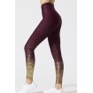 Dark-Glitter High Waist Yoga Workout Leggings