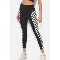 CheckeYoga Workout Sports Leggings