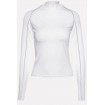 Reflective Long Sleeve High Neck Yoga Sports Tee