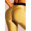 Gold Shape Up Skinny Yoga Sports Leggings