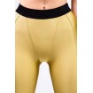 Gold Shape Up Skinny Yoga Sports Leggings